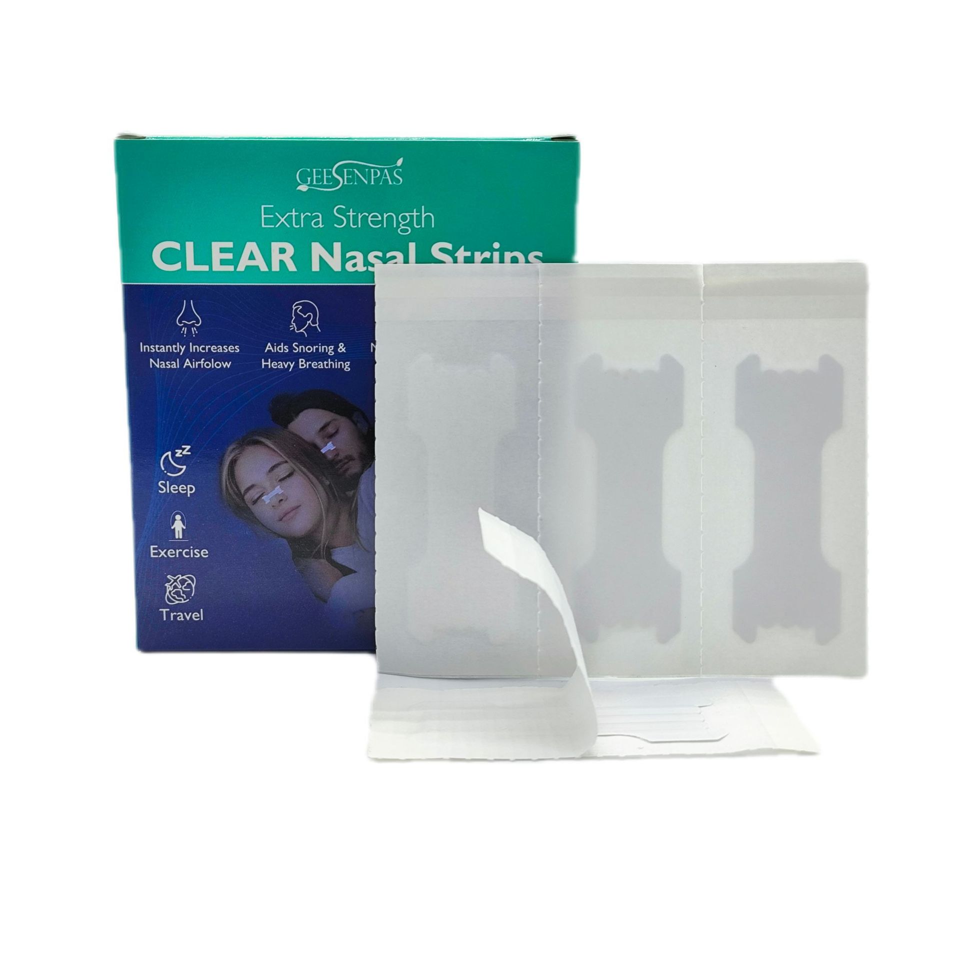 BreatheClear Pro — Nasal Strips for Better Breathing & Less Snoring