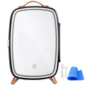 GlowChill Mini Skincare Fridge - LED Mirror Skincare Fridge