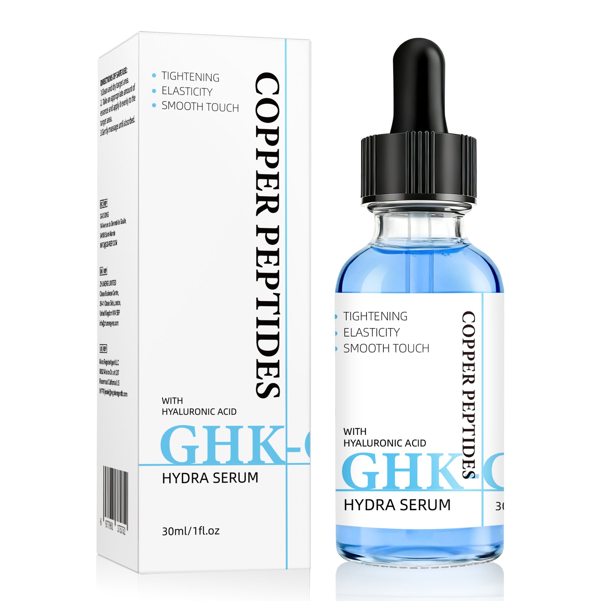 CopperGlow Serum — Blue Copper Peptide Skin Renewal Drops