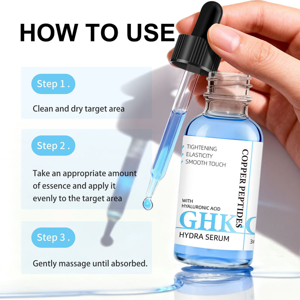 CopperGlow Serum — Blue Copper Peptide Skin Renewal Drops