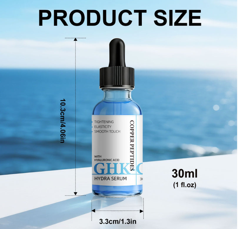 CopperGlow Serum — Blue Copper Peptide Skin Renewal Drops